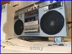 AIWA CS-600 METAL Radio Cassette Recorder DSL Bass Ghettoblaster BOOMBOX WORD AC