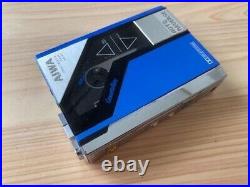 AIWA HS-P7 Cassette Boy Stereo Cassette Player Maintained Blue 80's