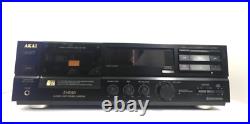 AKAI GX-65 Stereo Cassette Deck 3 Head Vintage 1990 Refurbished Work Good Look