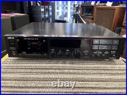 AKAI GX-73 3-Head Stereo Cassette Deck 100v Refurbished Product Used Beautiful