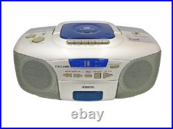Aiwa CSD-A99 Boombox CD Compact Disc Cassette Tape Player Recorder FM AM Radio