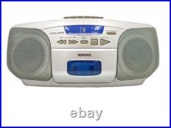 Aiwa CSD-A99 Boombox CD Compact Disc Cassette Tape Player Recorder FM AM Radio
