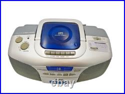 Aiwa CSD-A99 Boombox CD Compact Disc Cassette Tape Player Recorder FM AM Radio