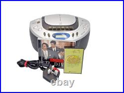 Aiwa CSD-TD51 CD Compact Disc Stereo Radio Cassette Player Recorder Boombox Vtg