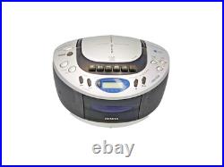 Aiwa CSD-TD51 CD Compact Disc Stereo Radio Cassette Player Recorder Boombox Vtg