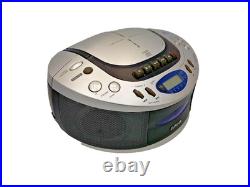 Aiwa CSD-TD51 CD Compact Disc Stereo Radio Cassette Player Recorder Boombox Vtg