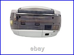 Aiwa CSD-TD51 CD Compact Disc Stereo Radio Cassette Player Recorder Boombox Vtg