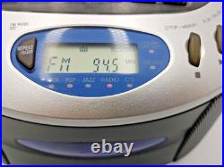 Aiwa CSD-TD51 CD Compact Disc Stereo Radio Cassette Player Recorder Boombox Vtg