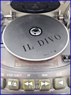 Aiwa CSD-TD51 CD Compact Disc Stereo Radio Cassette Player Recorder Boombox Vtg