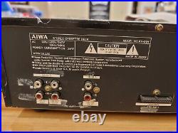 Aiwa FX-D1 mini 3 head dual capstan dual Cassette Deck. Similar to AD-WX909