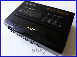 Aiwa HS-F150 Recorder wie Walkman, Riemen neu, überholt, Dolby, Höhen und Bass