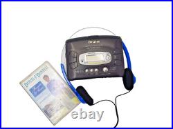 Aiwa HS-TX446 Stereo Walkman Cassette Tape Player Radio AM FM Tuner Vintage