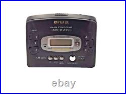 Aiwa HS-TX446 Stereo Walkman Cassette Tape Player Radio AM FM Tuner Vintage
