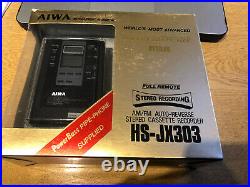 Aiwa walkman cassette player HS-JX303