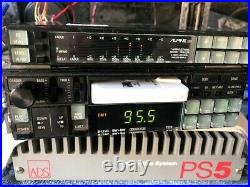 Alpine 7273 cassette with 3317 spectrum analyzer equalizer REBUILT