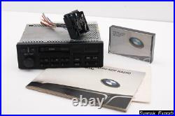 BMW E34 E36 E32 ALPINE CM5903LC Serviced A+ OEM CASSETTE PLAYER & Manual RADIO