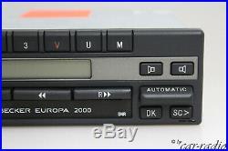 Becker Europa 2000 BE1100 Oldtimer Youngtimer Autoradio Kassettenradio Bronze