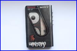 Black Sony Walkman WM-30 refurbished and working perfectly Black Sony Walkman WM-30 refurbished and working perfectly