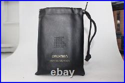 Black Sony Walkman WM-609 Battery Pack and Cover, New Belt and Working Perfectly