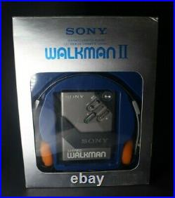 Boxed Sony Walkman WM-2, MDR4 Headphones & Access Serviced & Working Perfectly