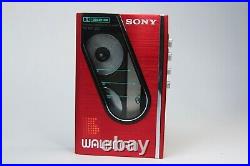 Boxed Sony Walkman WM-30 & 1985 Catalog Refurbished and working perfectly WM-20