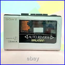 Boxed Sony Walkman WM-6 Restored With Strap & Headphones Cosmetic Issues