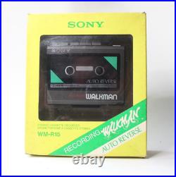 Boxed & Sony Walkman WM-R15 Serviced with New Belt