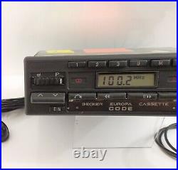 Car Radio Cassette Player Becker Europa Cassette BE0749 Mercedes W123 W124