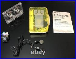 Cassette Walkman AIWA PS002 Yellow Maintained, fully refurbished