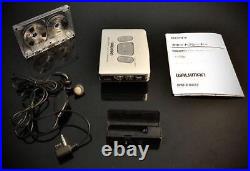 Cassette Walkman SONY WM-EX622 Silver Refurbished Vintage Rare JP With Box DHL