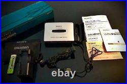Cassette Walkman SONY WM-EX622 Silver Refurbished Vintage Rare JP With Box DHL