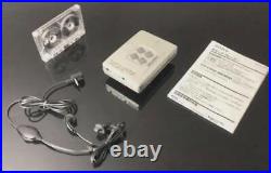 Cassette Walkman SONY WM-EX633 Silver Vintage Very Rare Refurbished Japan DHL