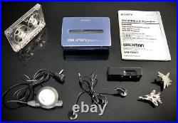 Cassette Walkman SONY WM-FX877 blue Well maintained, fully operational