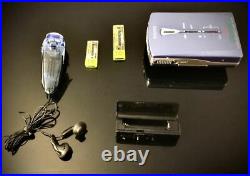 Cassette Walkman Sony WM WE1 Refurbished With Rare Wireless Remote Control