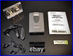 Cassette Walkman Sony Wm-Ex1 Brown Refurbished Fully Working