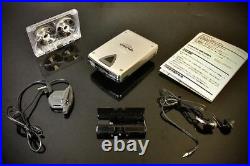 Cassette Walkman Sony Wm-Ex3 Silver Refurbished Complete