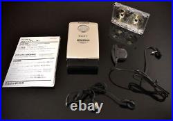 Cassette Walkman Sony Wm-Ex5 Silver Refurbished Complete