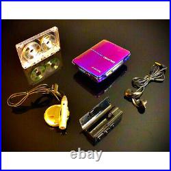 Cassette Walkman Sony Wm-Ex9 Accessories Refurbished Fully Working JPN Vintage O