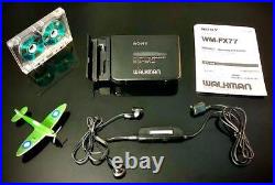 Cassette Walkman Sony Wm-Fx77 Black Refurbished Fully Operational