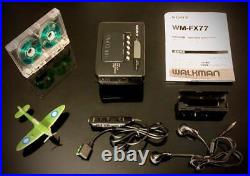 Cassette Walkman Sony Wm-Fx77 Black Refurbished Fully Operational