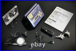 Cassette Walkman Sony Wm-Fx877 Blue Refurbished Fully Operational