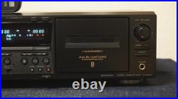 Cassette deck, Sony TC-WE475, with remote control, fully functional, refurbished