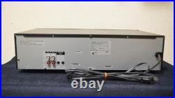 Cassette deck, Sony TC-WE675, refurbished and in working condition, 1999, Japan
