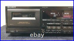 Cassette deck, Sony TC-WR545, refurbished and in working condition (1995) Japan
