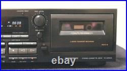 Cassette deck, Sony TC-WR545, refurbished and in working condition (1995) Japan