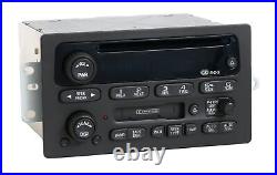 Chevy GMC 2002-03 Trailblazer Envoy Radio AM FM CD Cassette Player 15058225