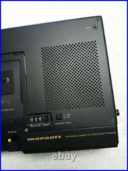 Clean Rebuilt Marantz PMD222 Full & 1/2 Speed Cassette Recorder
