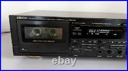 DENON DRW-660. Precision Audio Component/Stereo Double Cassette Tape Deck. All OK