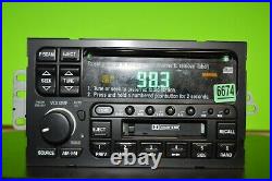 Delco GM Buick factory CD cassette player radio 96 97 98 99 00 16236674 OEM