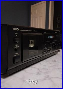 Denon DRM-550 Stereo HiFi Cassette Tape Player Refurbished WithExtras